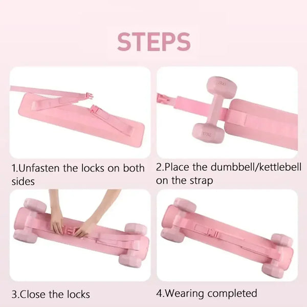 PowerGlide Hip Thrust Belt